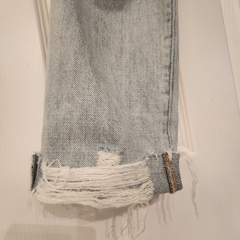 PISTOLA Presley High Rise Relaxed Roller Jeans in By My Side Size 26 - Picture 12 of 16